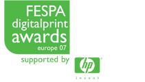 Fespa Digitalprint Award Winer  2007